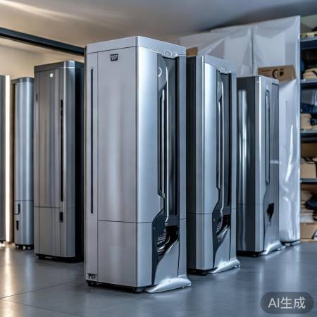 节能热水器,搬运需小心。