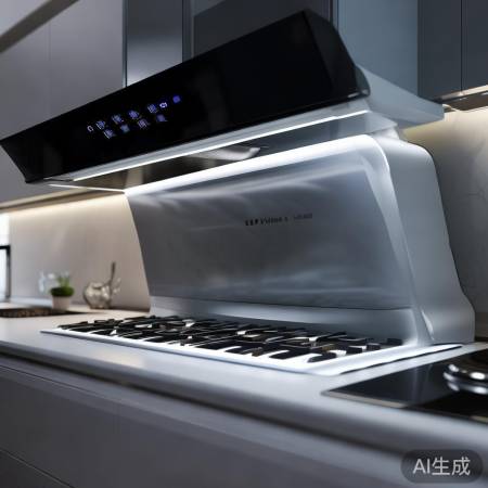 华帝智能油烟机，远程操控，自清