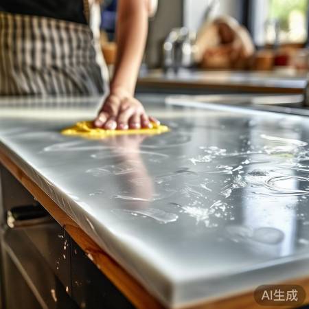 厨房贴膜，易清洁，轻松保持厨房