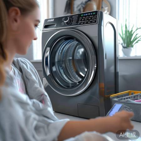 格兰仕洗衣机e4，智能预约，夜