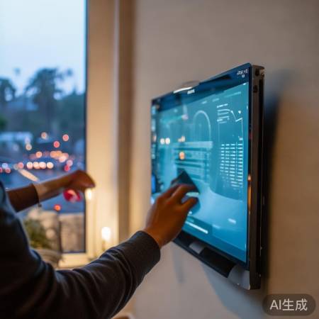 安装距离视空间大小调整