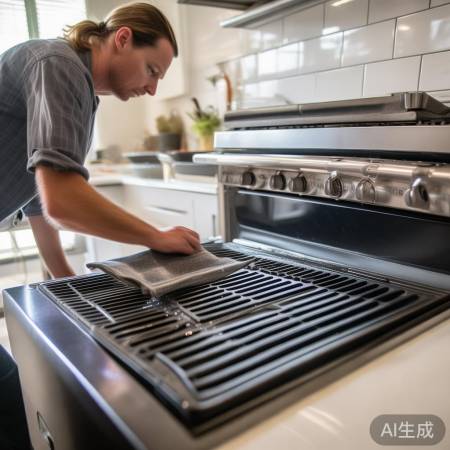 清洁风口，油烟能流通