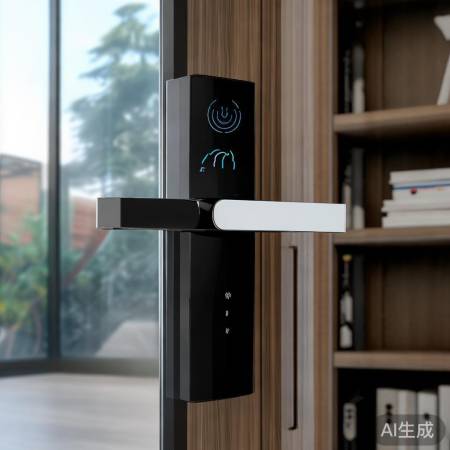 智能指纹锁，人脸识别解锁，出差