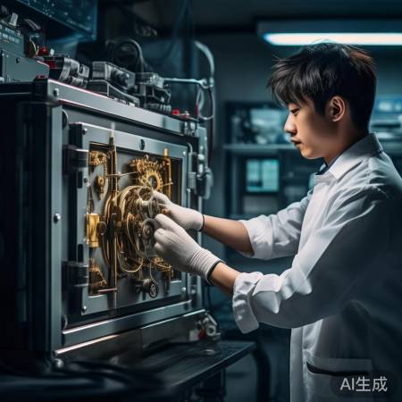 “细心旋转，巧开机械锁”