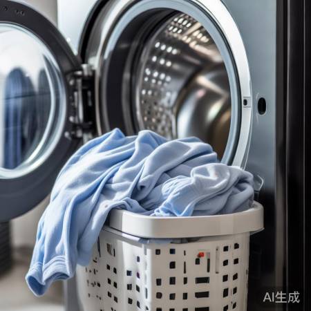 洗衣机防垢秘籍:通风晾干,衣前