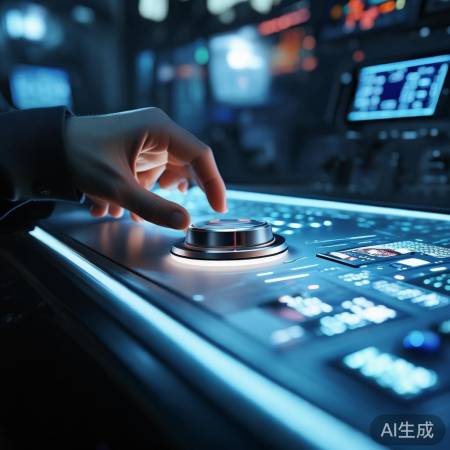 按启停键，开电源，启动中。