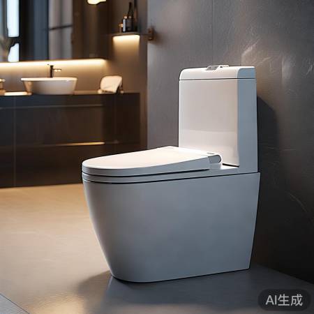 智能马桶，740mm长，厕所新