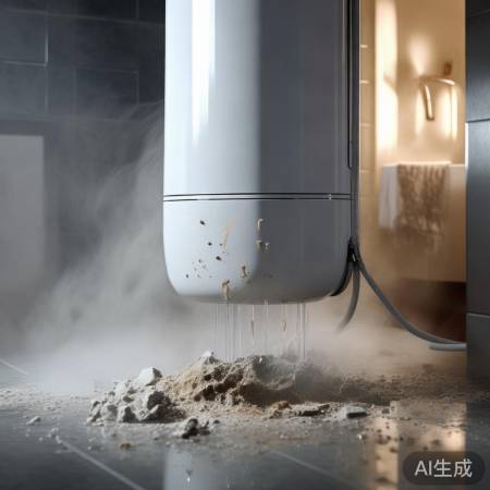 热水器排气管路堵塞,压力增,易