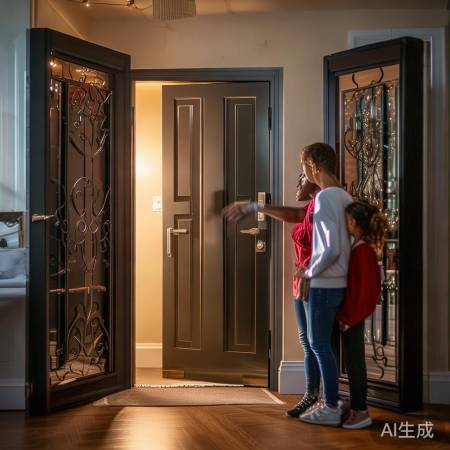 钢套门性价比高，防盗门更安全。