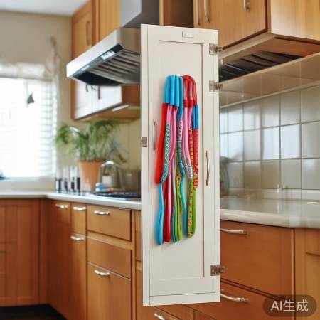 折叠神器挂油烟机，色彩丰富趣味