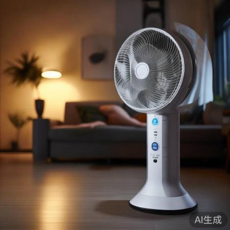 艾美特空调扇，三档风速，随心调