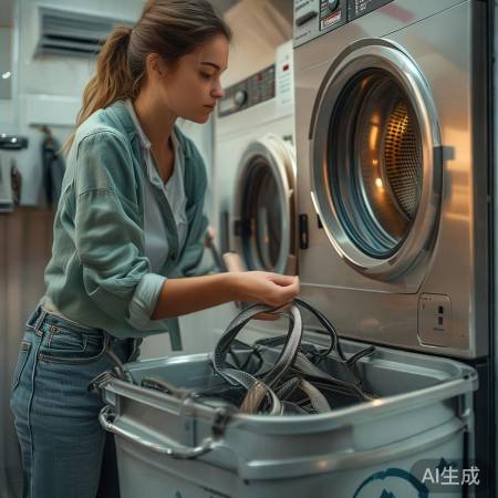 洗衣机皮带旧可回收，环保从更换