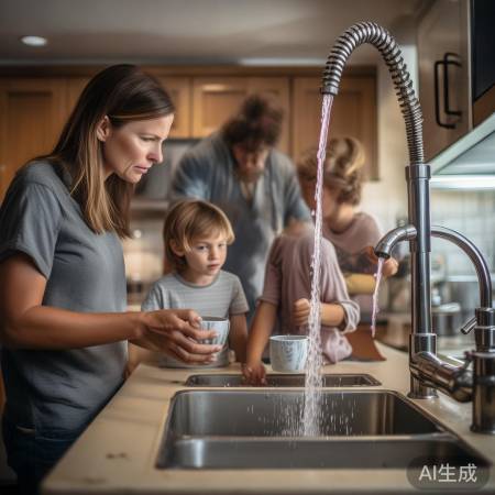 水压不稳致消毒管无水