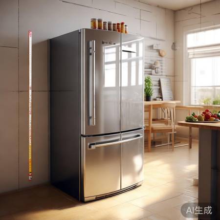 冰箱尺寸与预留空间匹配,确保安