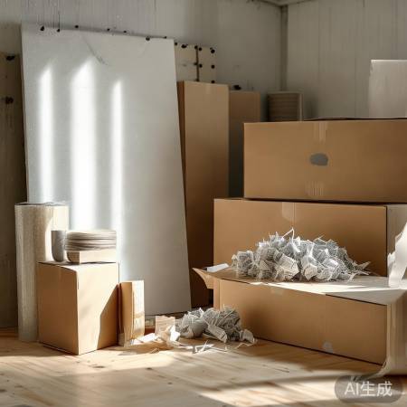 包装材料必备：泡沫板、气泡膜、