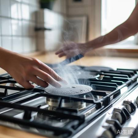 燃气灶心每周清洁，防污垢。