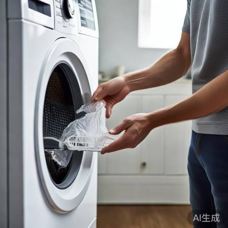 洗衣机清洁,谨防异物入内