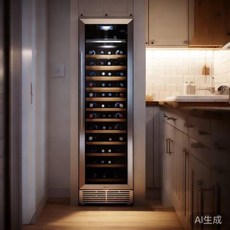 小户型酒柜,60升容量,适家庭