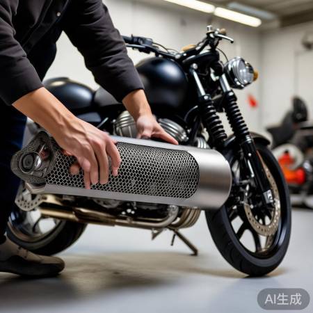 “安装遮丑神器，美化排气管”