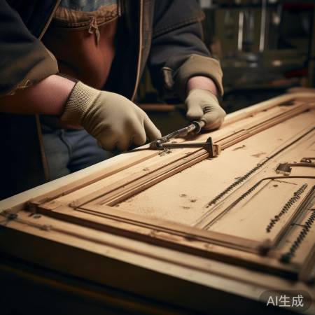 拆卸门框，螺丝顺序记心间。