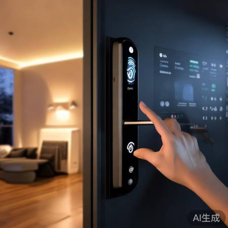 延川指纹锁，智能家居好帮手。