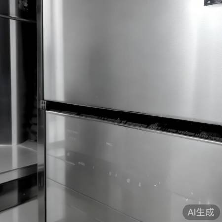 消毒柜背后找接线口，标识明确。