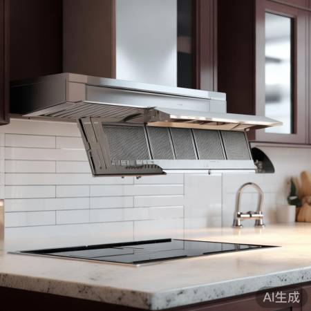 抽油烟机滤网易拆洗,省时省力!