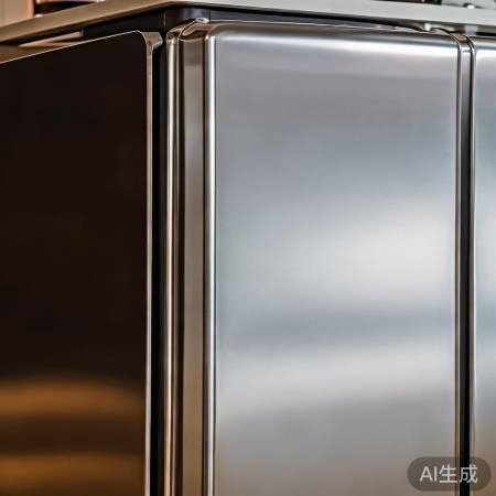 复古冰箱材质佳，不锈钢玻璃耐久