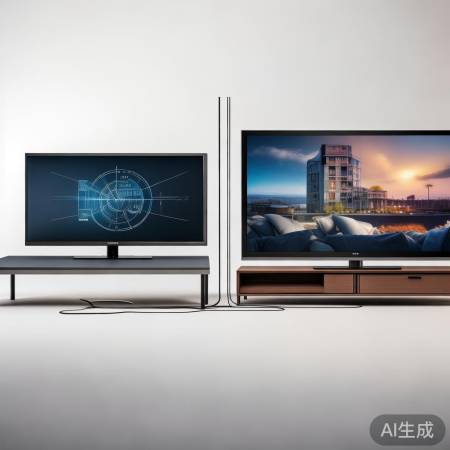 监视器接口多，电视接口少，网络