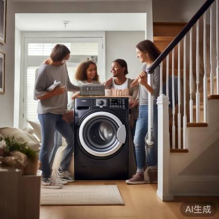 窄楼梯洗衣难题解