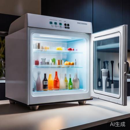 定时消毒柜，自动停止提示，便捷