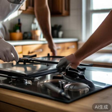 安全拆灶，先关火阀。