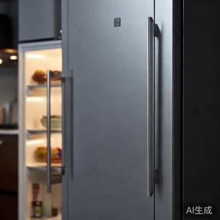 隐藏式冰箱照明开关，巧设计。