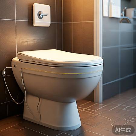 安装智能马桶盖，注意检查、清洁