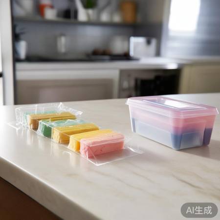 封好包装防异味，硬雪糕保鲜。