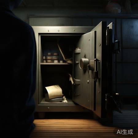 “翻保险柜内，寻密码纸条”