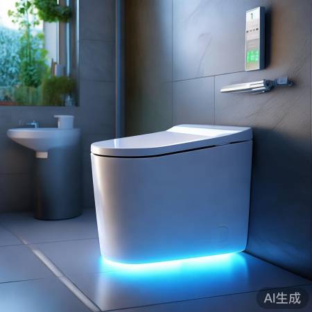 智能马桶耗电量小，节能环保。