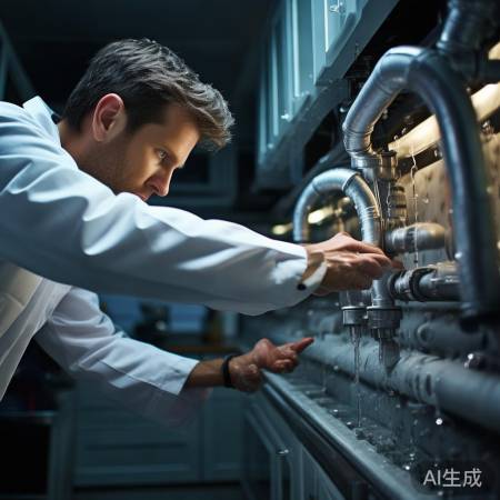 燃气管道泄漏检查，肥皂水验气泡