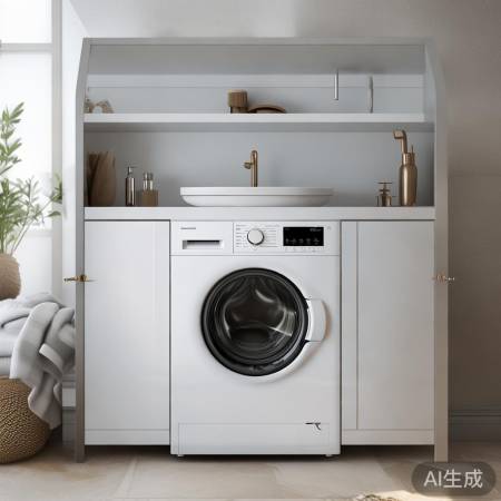 浴室柜洗衣机组合，空间利用指南