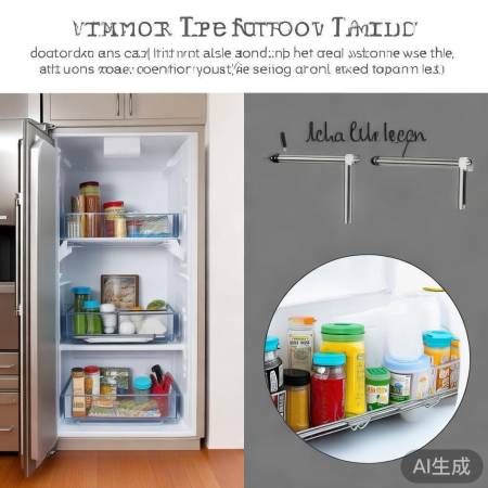 “神器冰箱挂钩，厨房整洁新招！