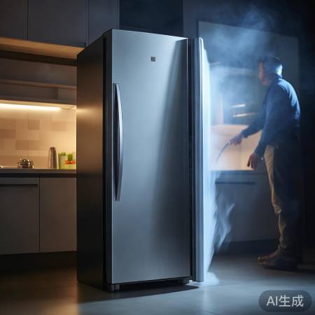 冰箱制冷剂泄漏，影响制冷及散热