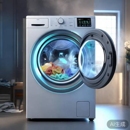卡萨帝洗衣机，智能清洁，自动调