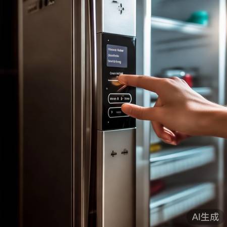 调冰箱最高温：开启温控器，按符