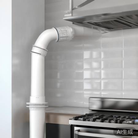 排烟管大小适中，影响微。