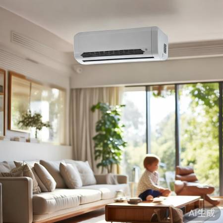 空调安装朝上或朝下，考虑室内实