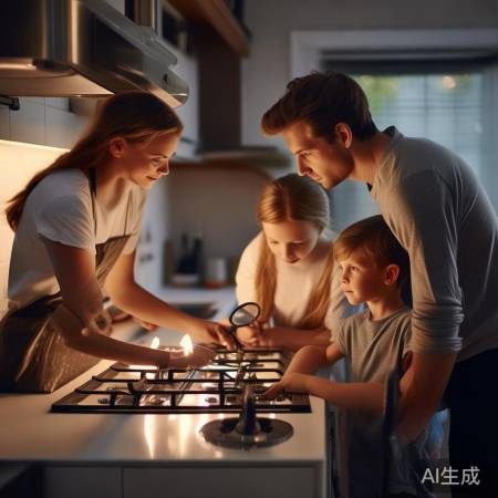 燃气安全，每月检查，防患未然。