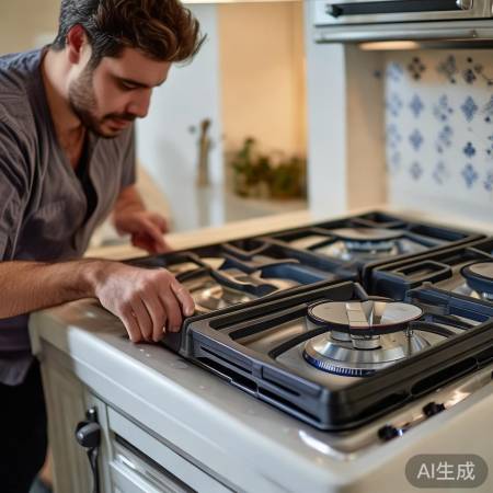 燃气灶选熄火保护，定期清理火盖