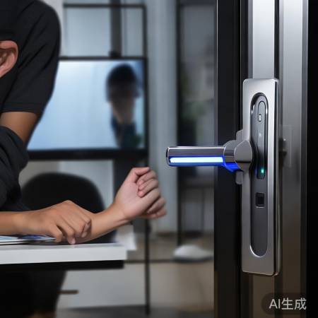 指纹锁设置完成,保存即可。