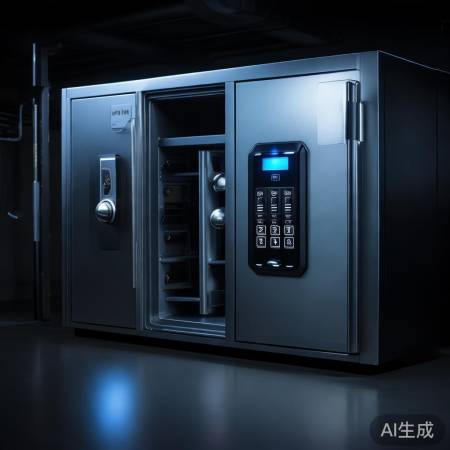 双门保险柜，主副门设计，密码安