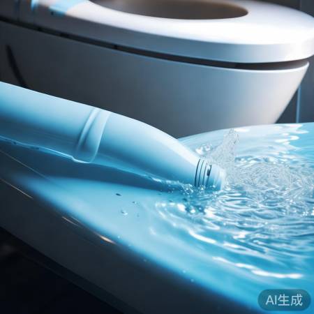 智能马桶自动清洁，卫生无忧。